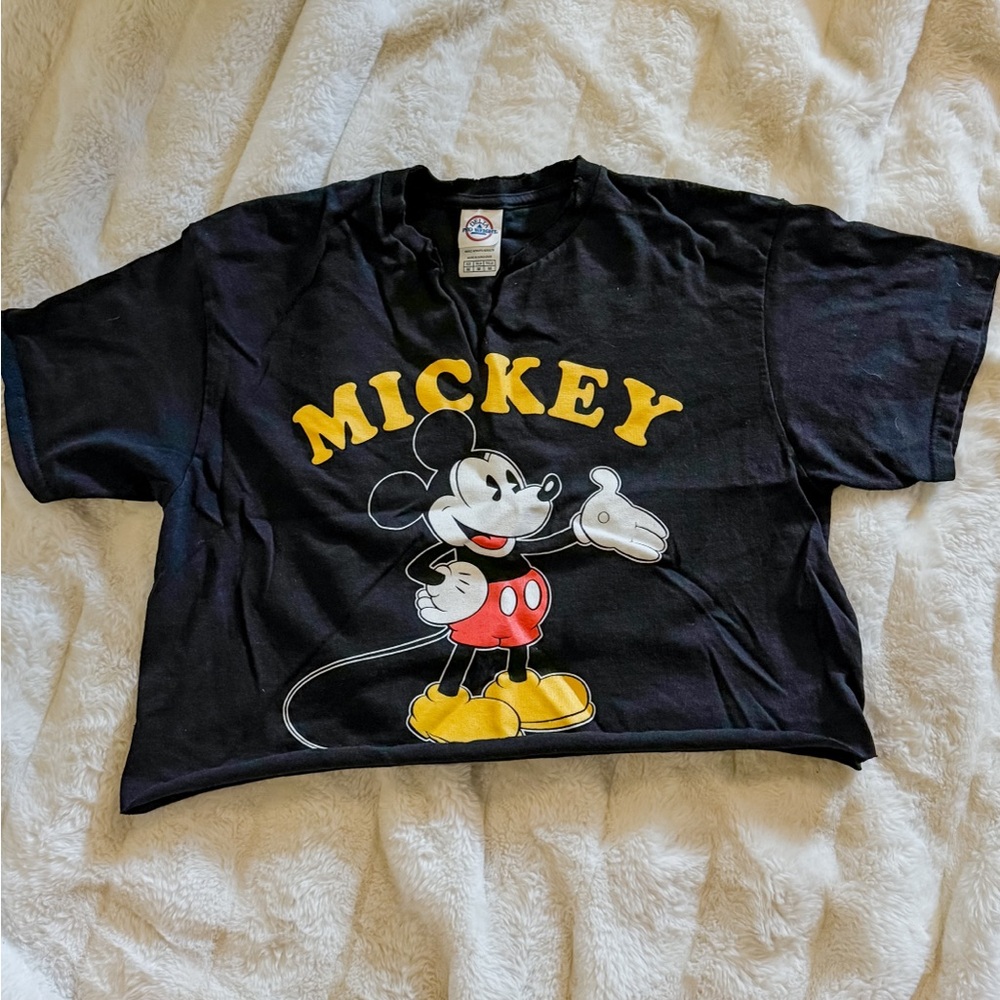 Mickey Mouse Crop T-Shirt